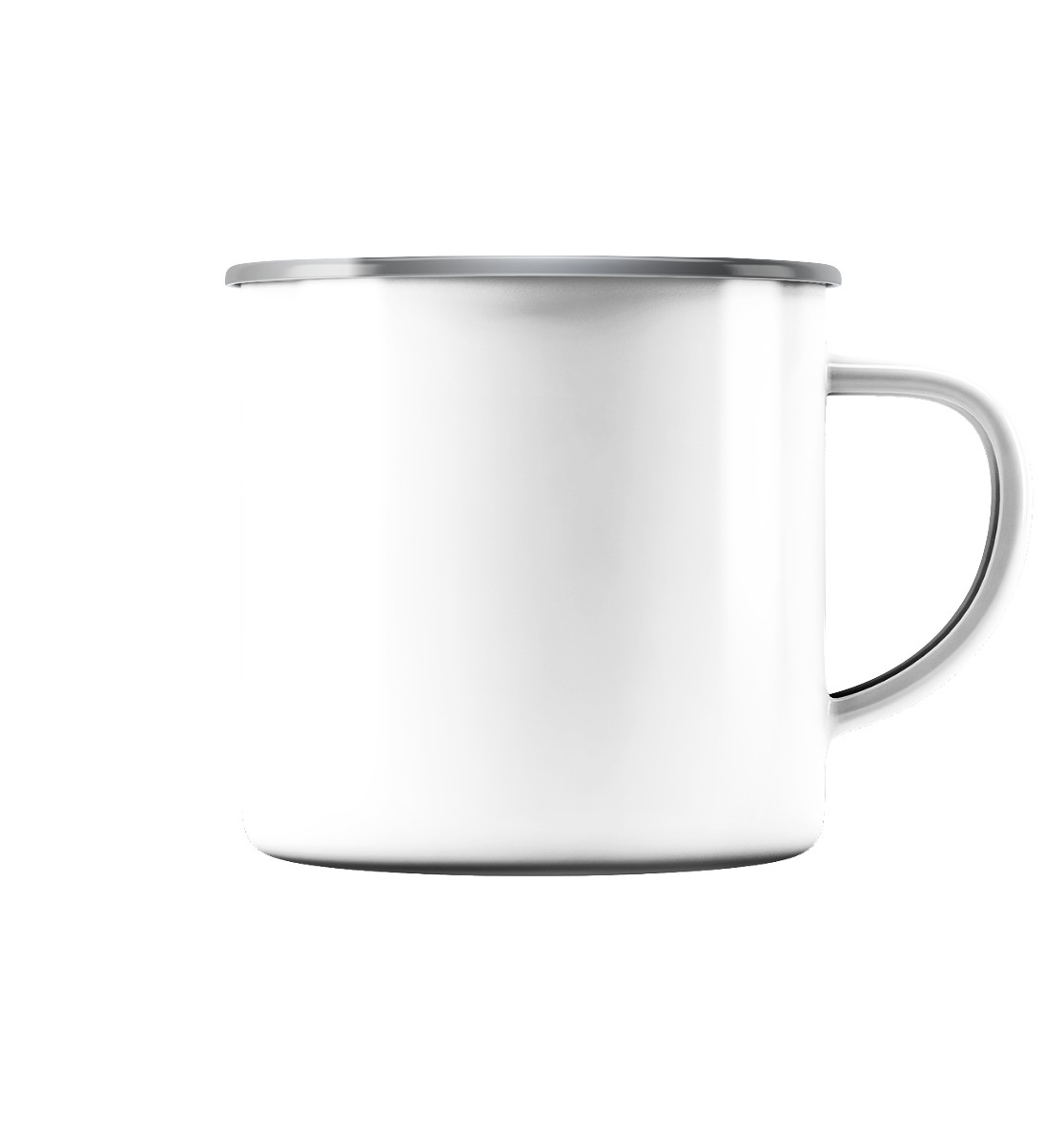 einfach selbst gestalten - Emaille Tasse