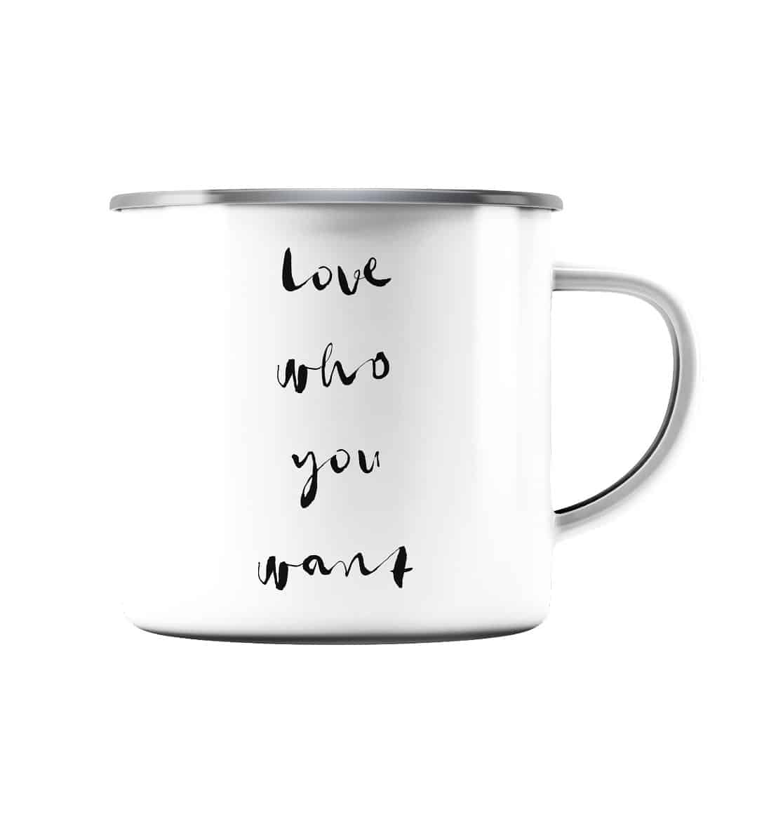Emaille Tasse von proudlove