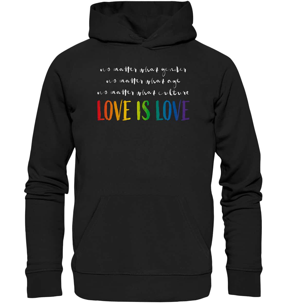 Organic Basic Hoodie in grau von proudlove