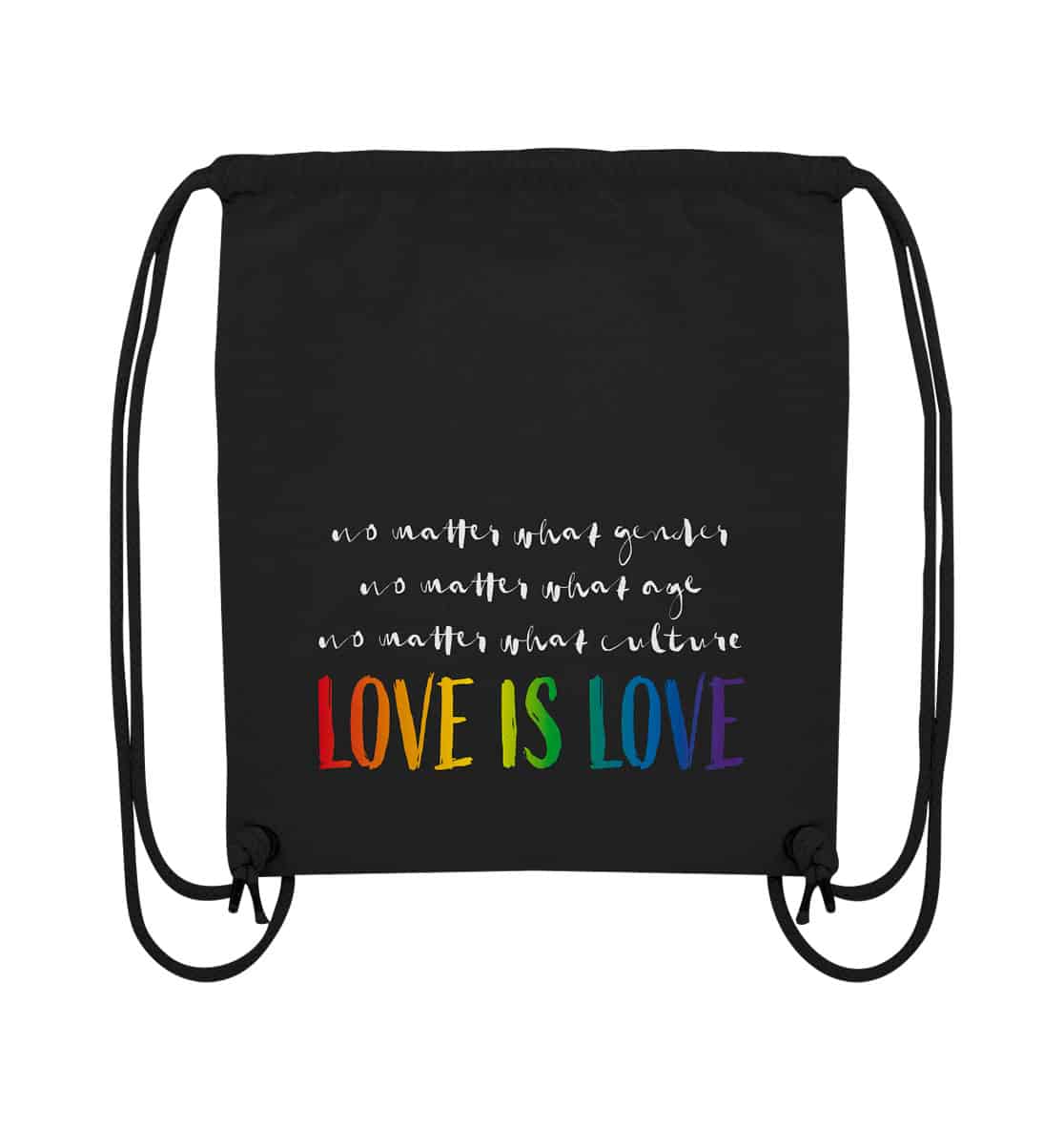 Organic Gym-Bag in grau von proudlove